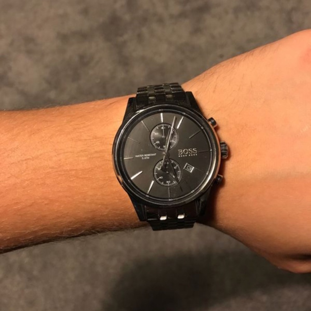 Hugo Boss silver stainless men’s watch